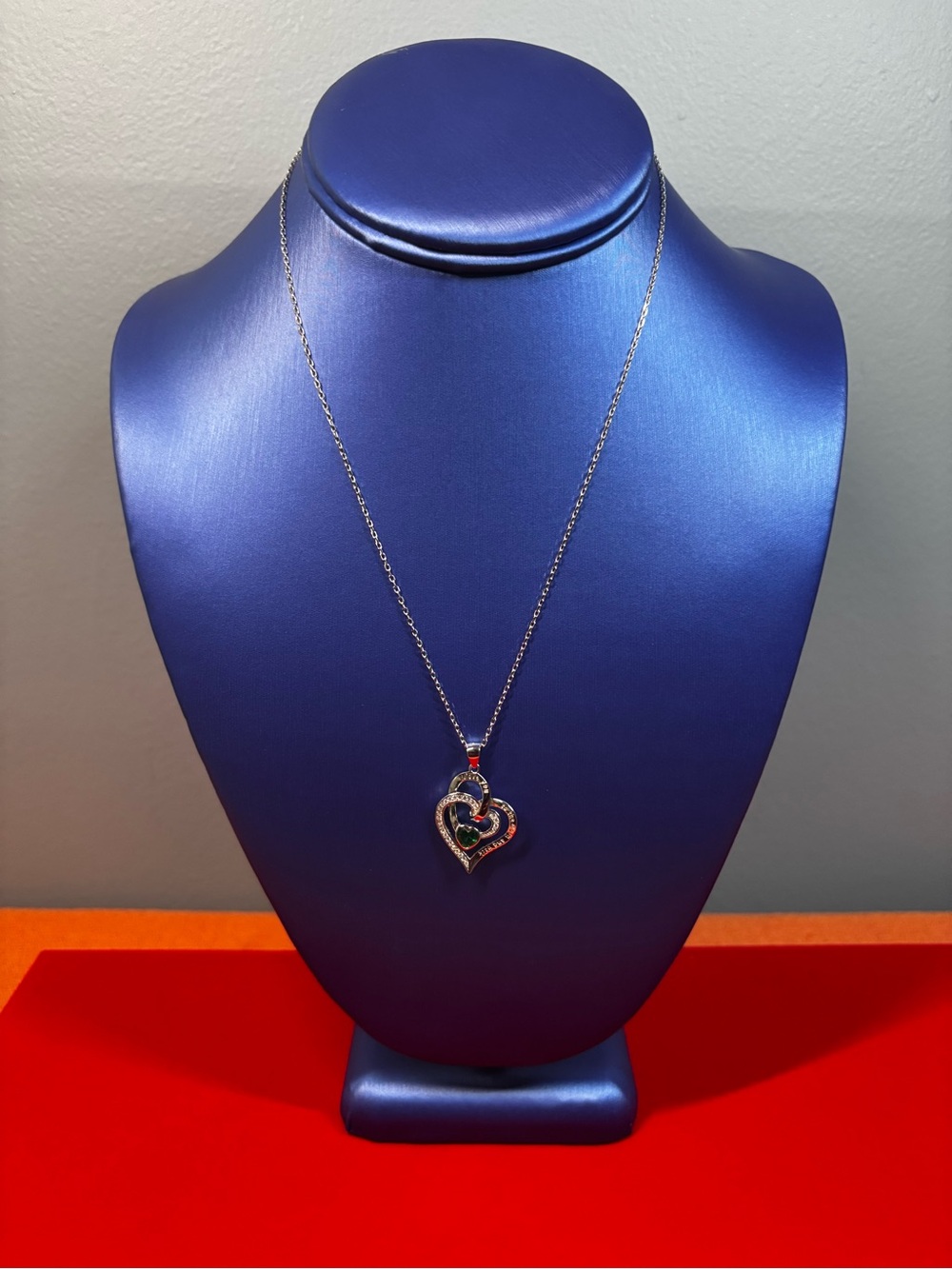 925 Silver chain with Heart Pendant
